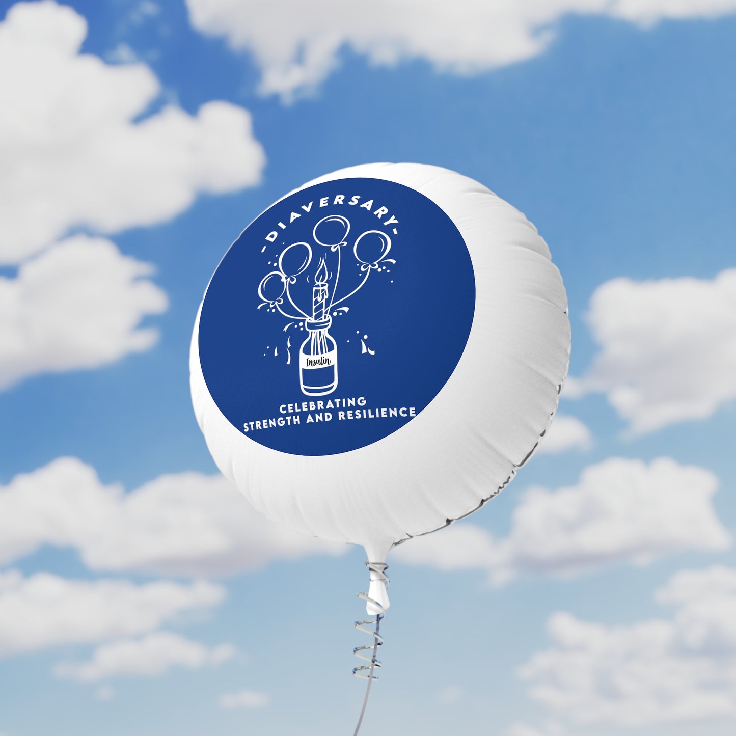 Diaversary Floato™ Helium Mylar Balloon - 22