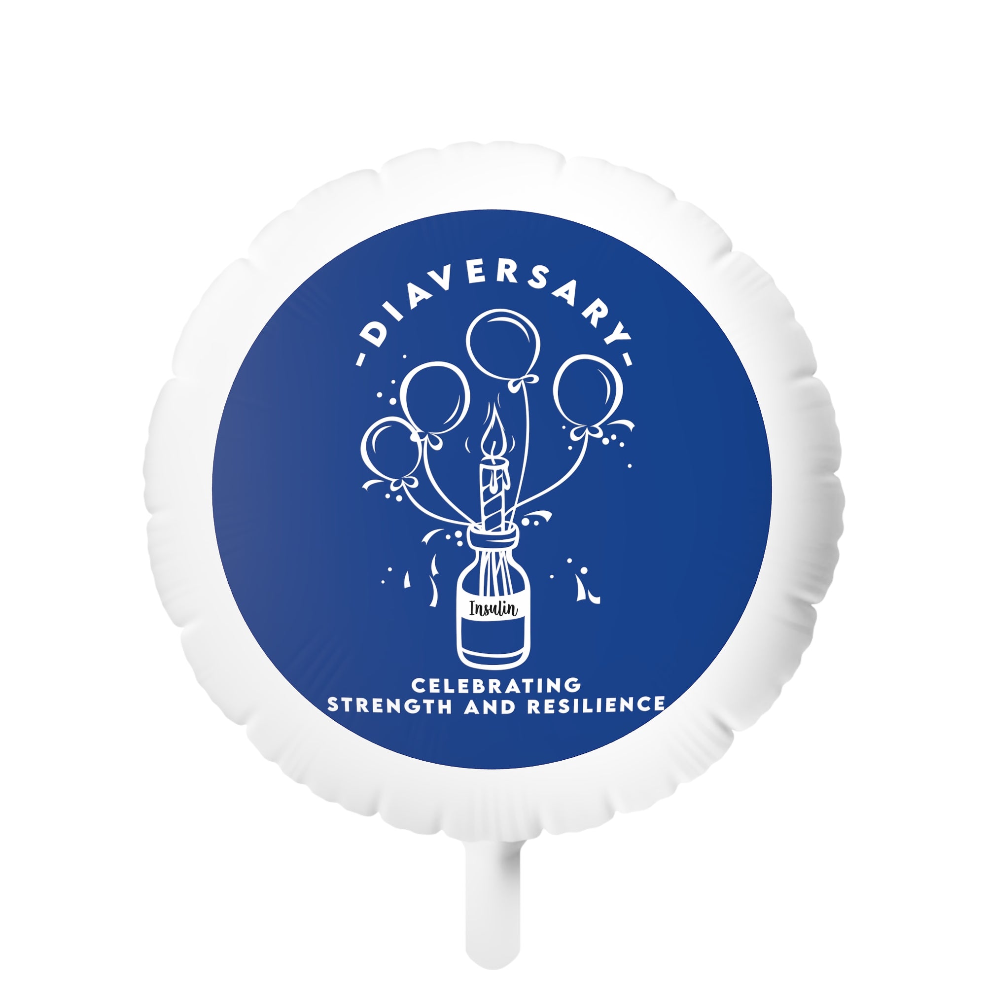 Diaversary Floato™ Helium Mylar Balloon - 22