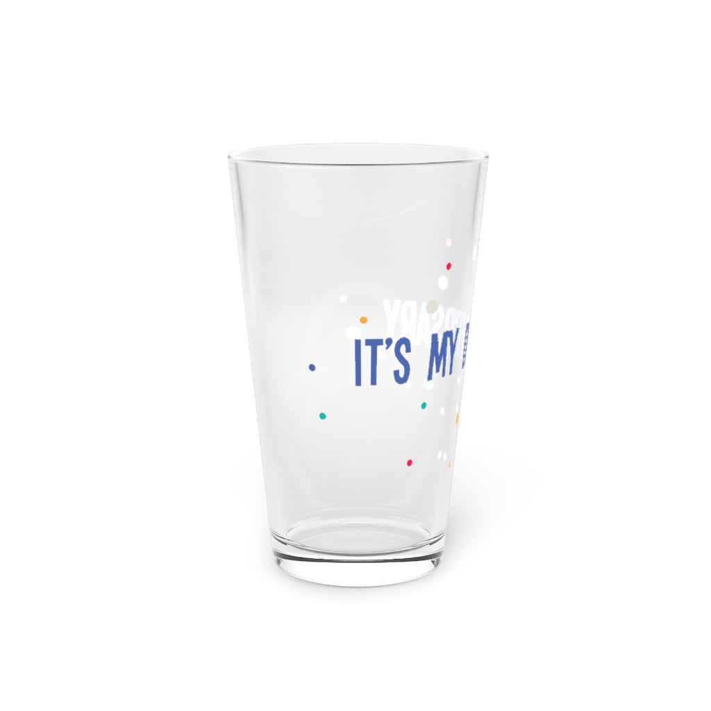 Diaversary Pint Glass, 16oz