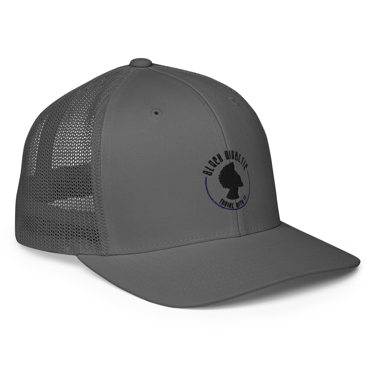 Black Diabetic Hat