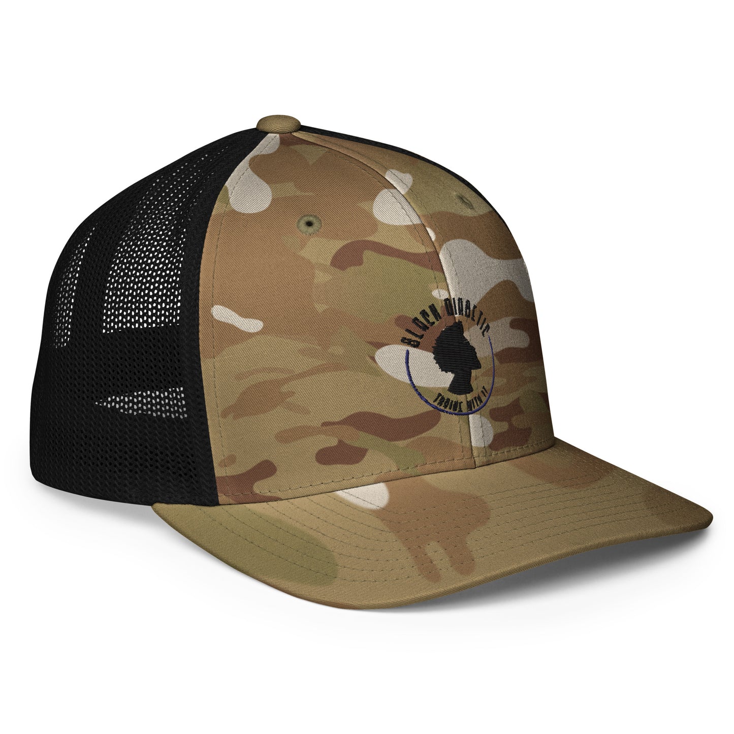 Black Diabetic Hat