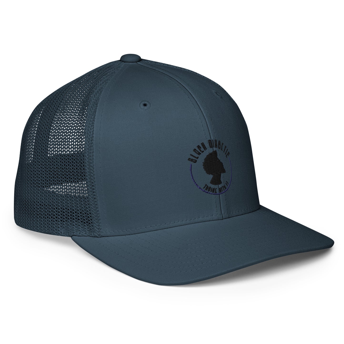 Black Diabetic Hat