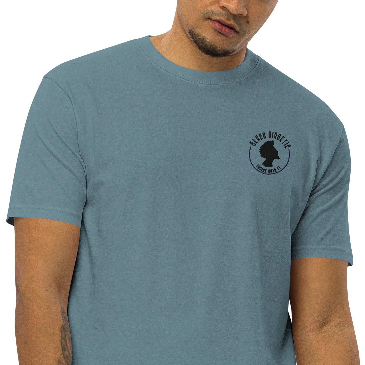 Black Diabetic Men's Shirt