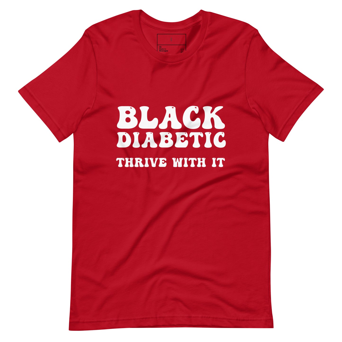 Black Diabetic Tee