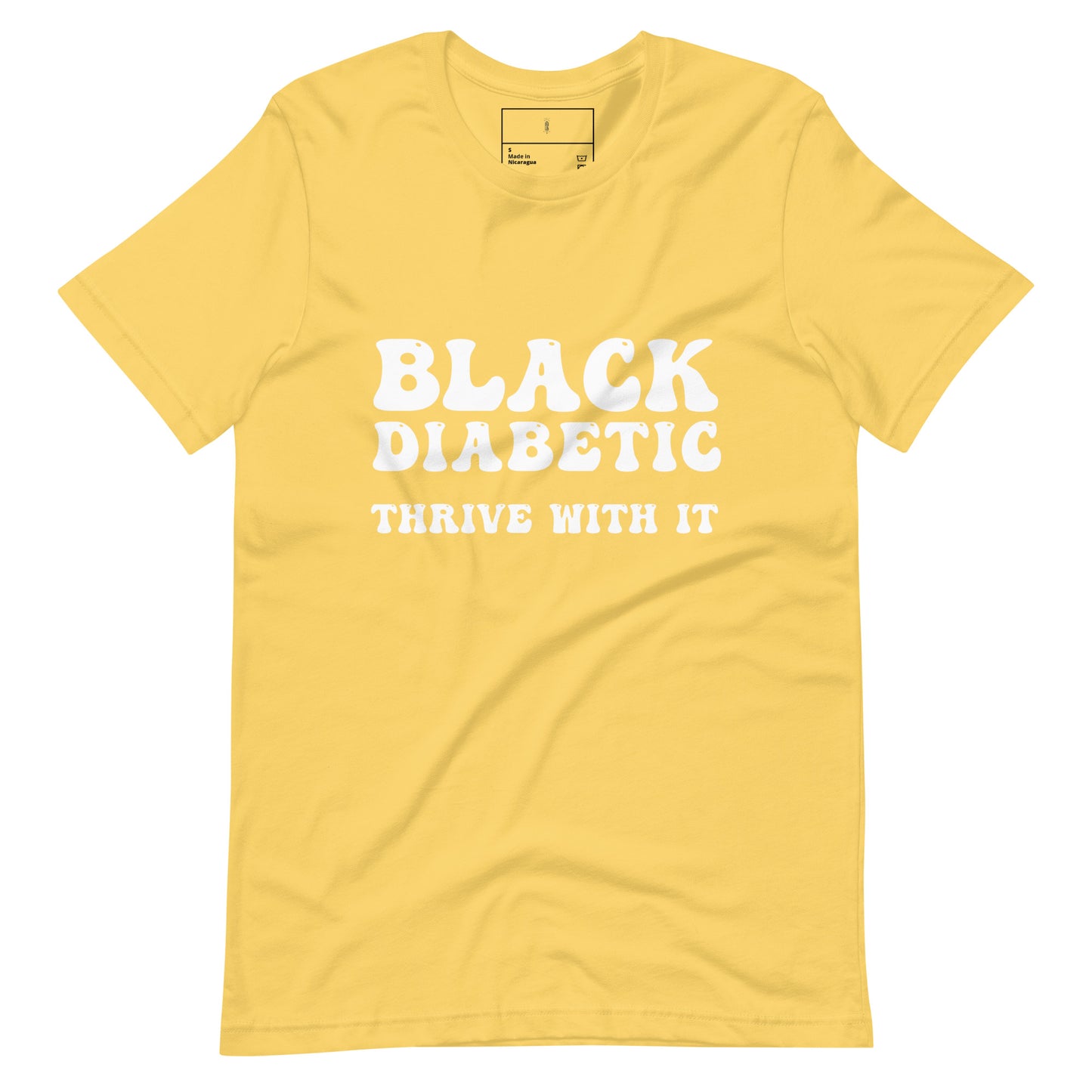 Black Diabetic Tee