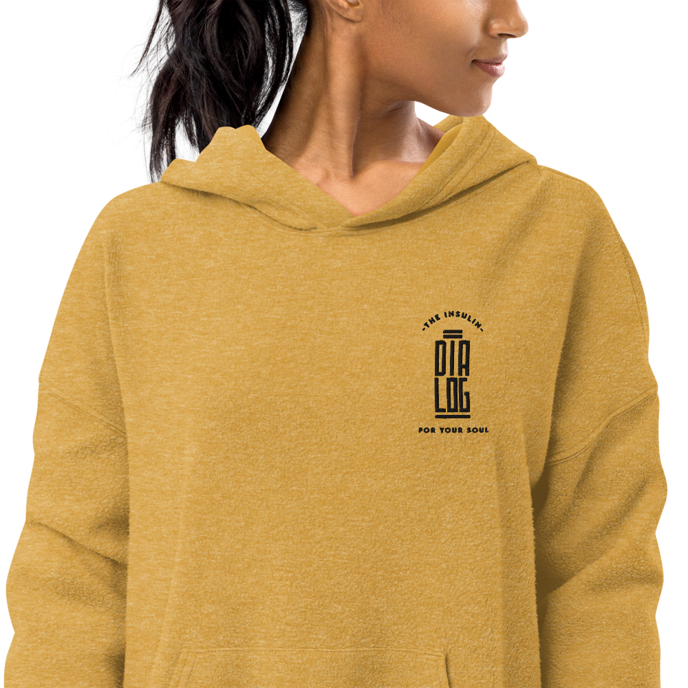 Dia-Log Unisex Sueded Fleece Hoodie