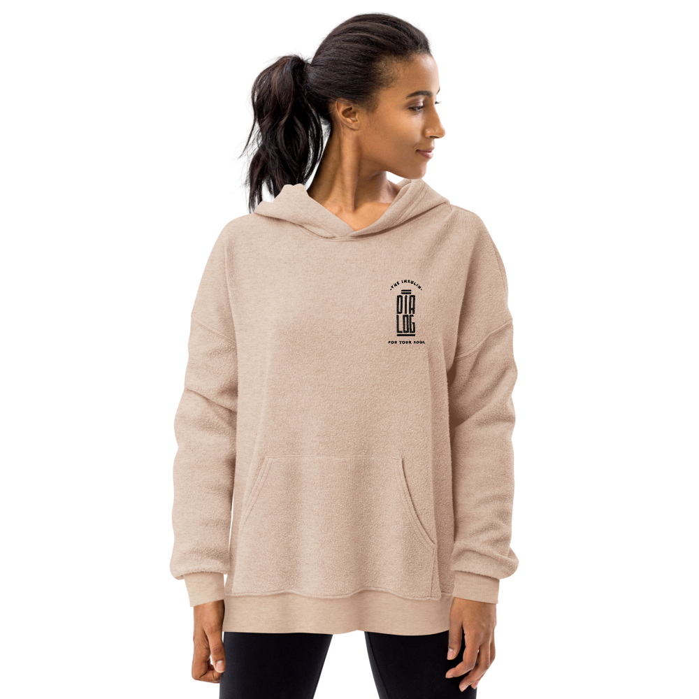 Dia-Log Unisex Sueded Fleece Hoodie
