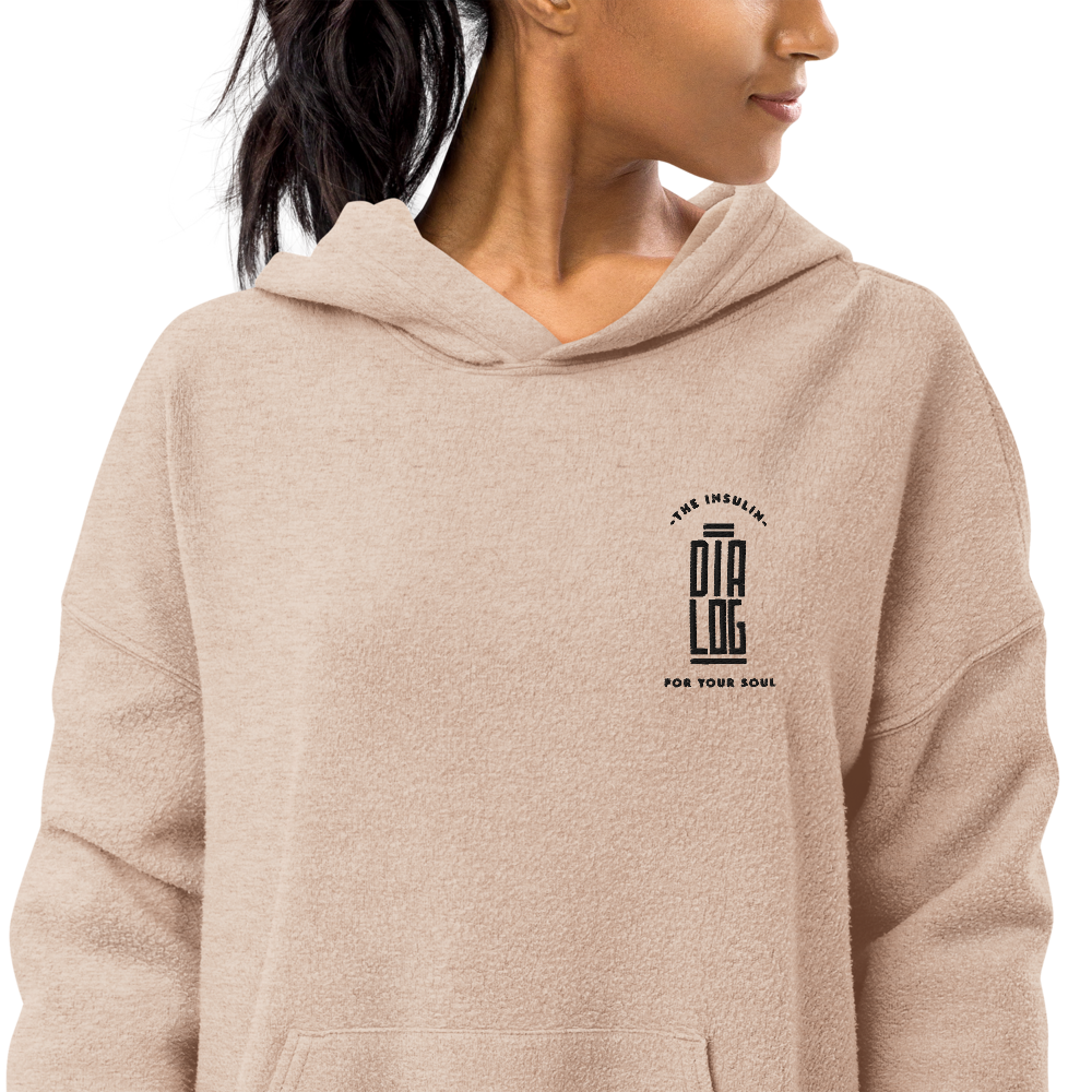 Dia-Log Unisex Sueded Fleece Hoodie