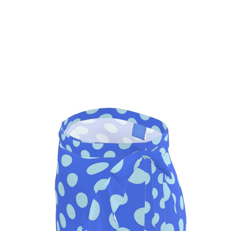 Polka Dot Flounce Skirt