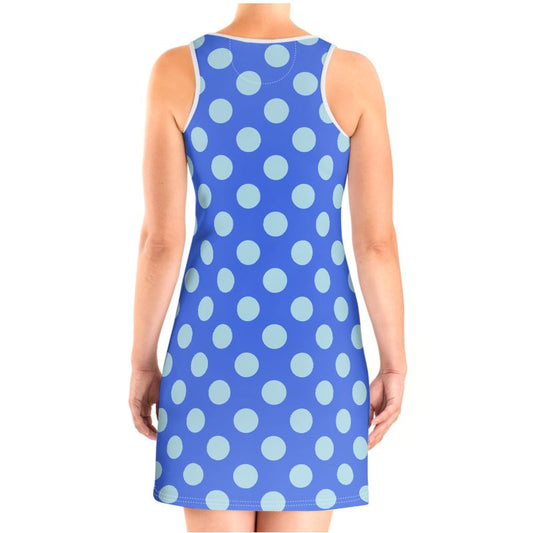 Polka Dot Vest Dress