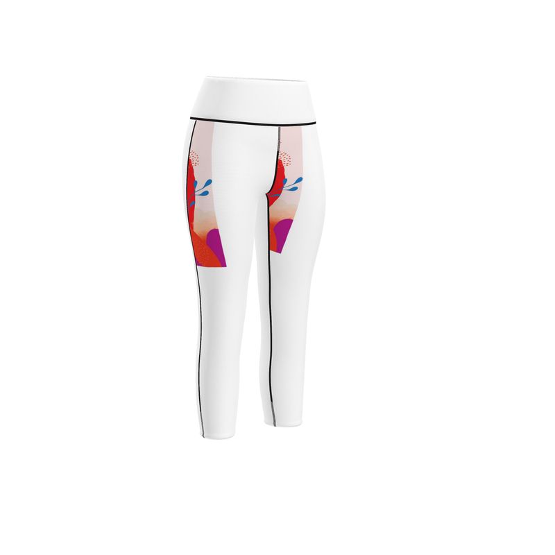 Garden Party Capri Leggings - XS-7XL