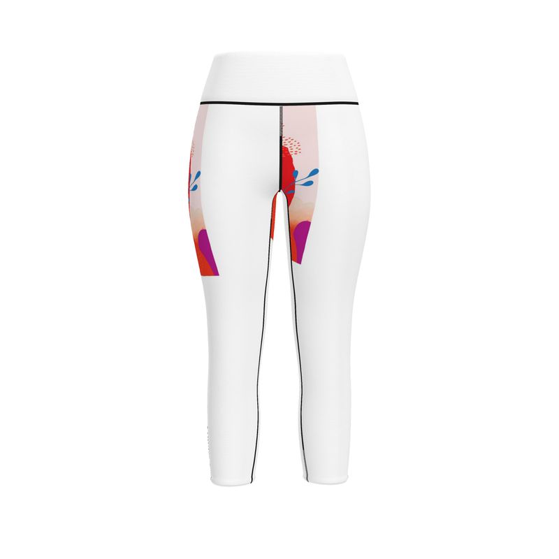 Garden Party Capri Leggings - XS-7XL