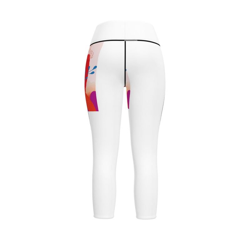 Garden Party Capri Leggings - XS-7XL
