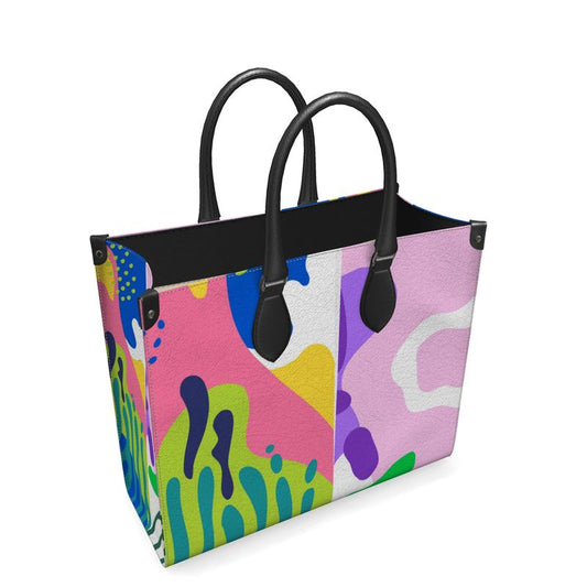 Leather Shopper Bag