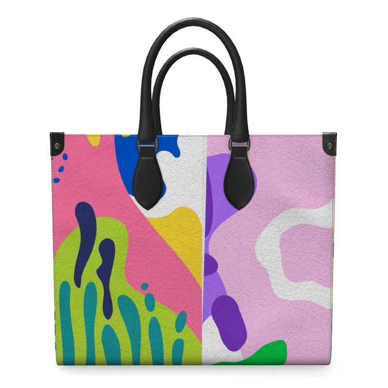 Leather Shopper Bag
