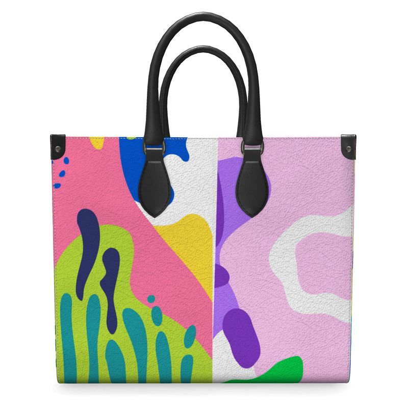 Leather Shopper Bag