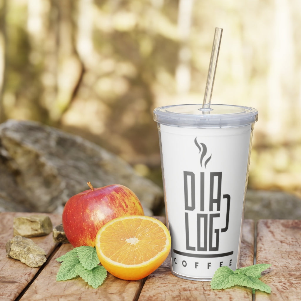 Dia-Log Coffee Tumbler with Straw