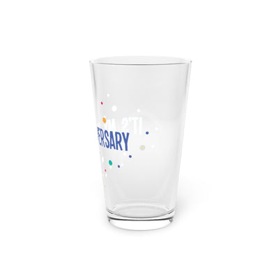 Diaversary Pint Glass, 16oz
