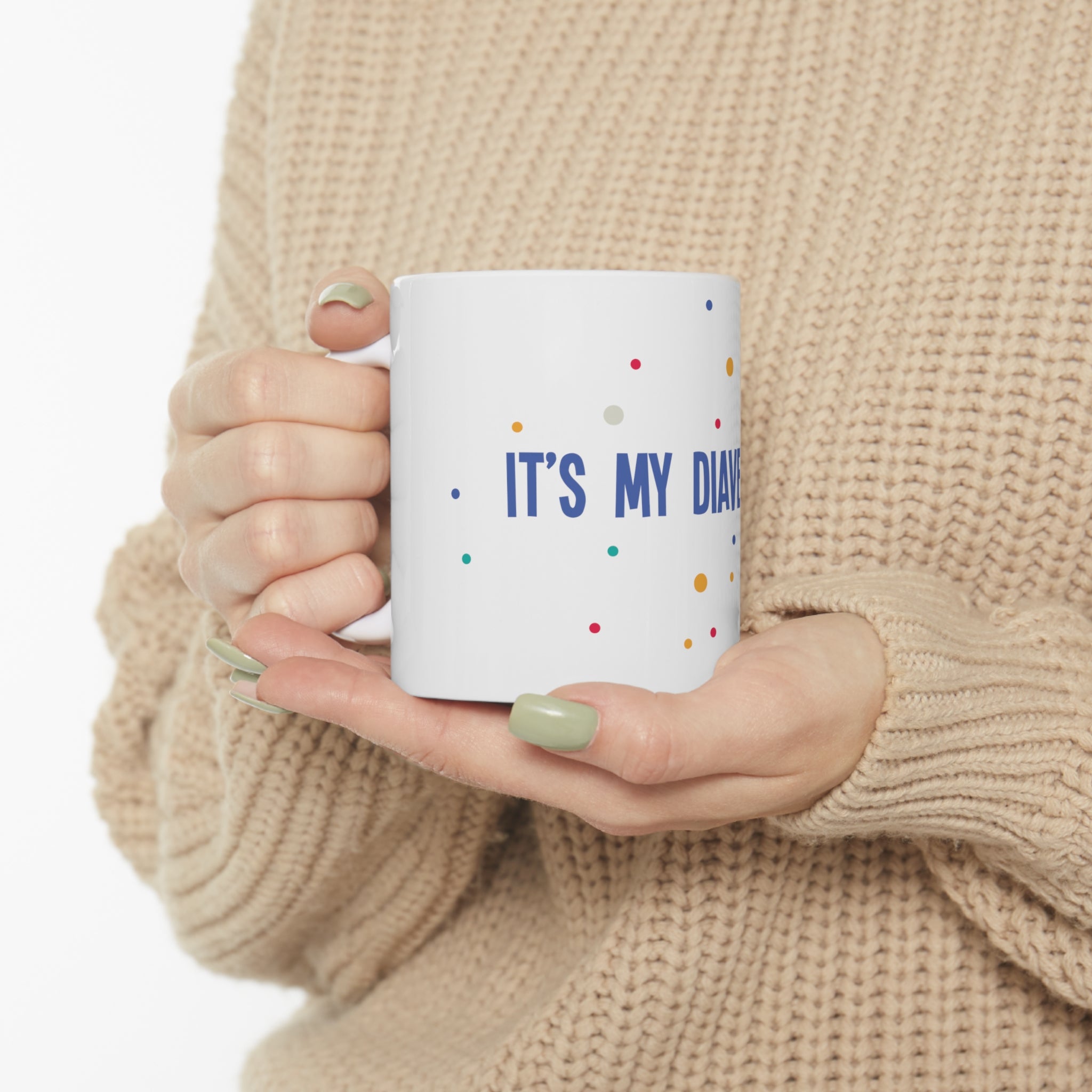 Diaversary Mug, 11oz