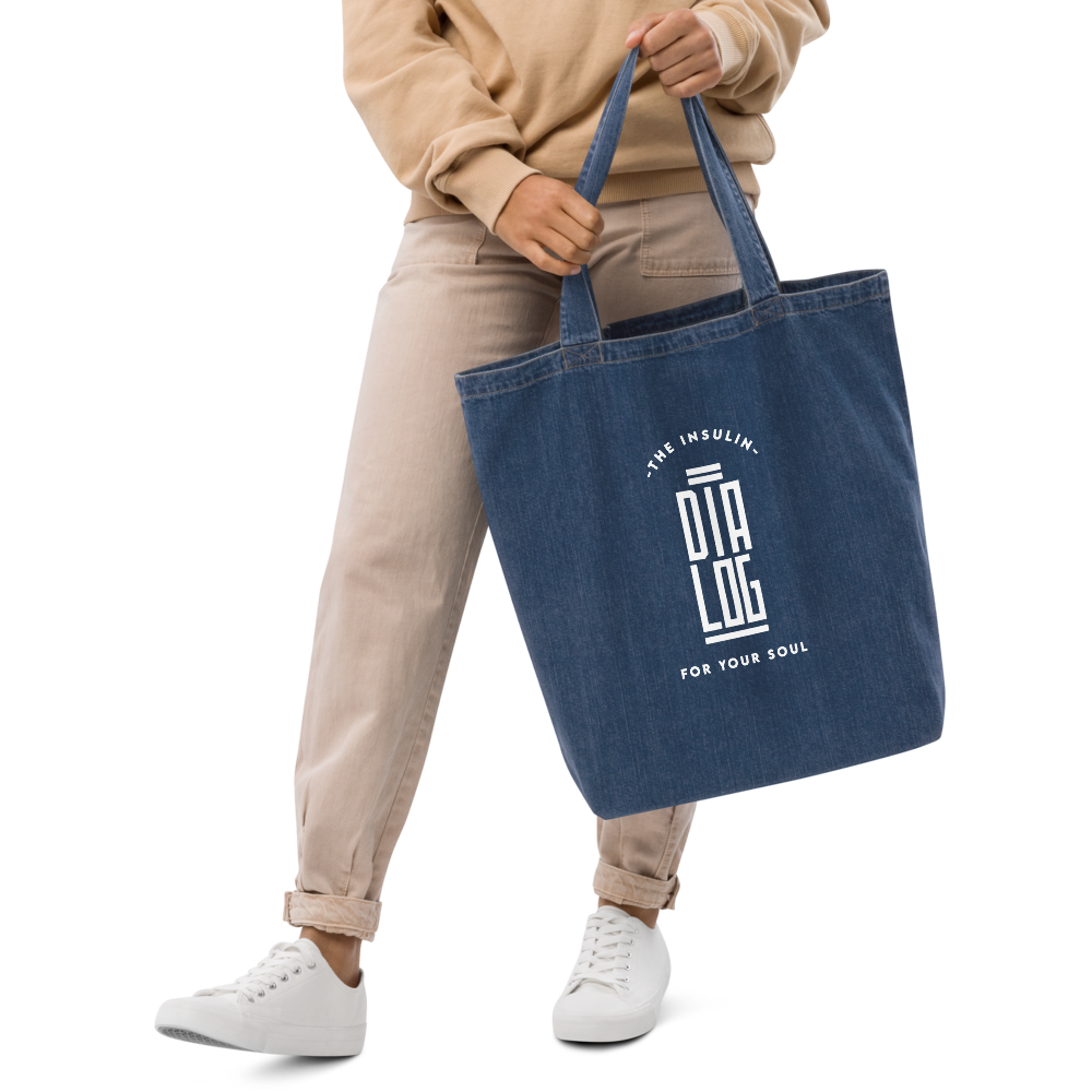 Dia-Log Organic Denim Tote Bag