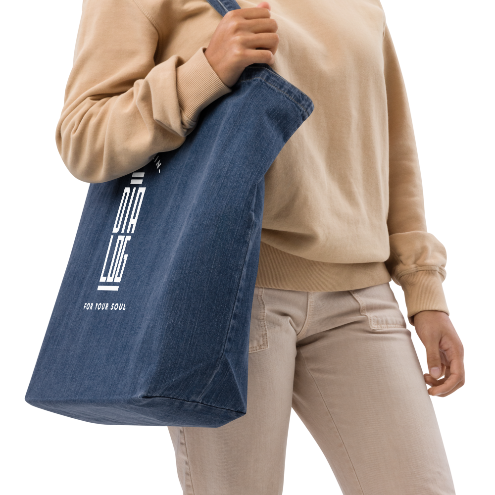 Dia-Log Organic Denim Tote Bag