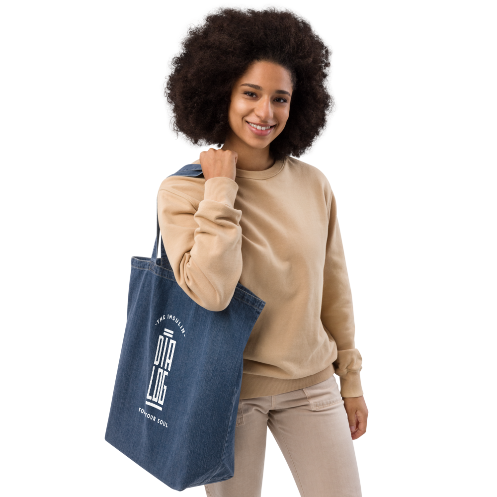 Dia-Log Organic Denim Tote Bag
