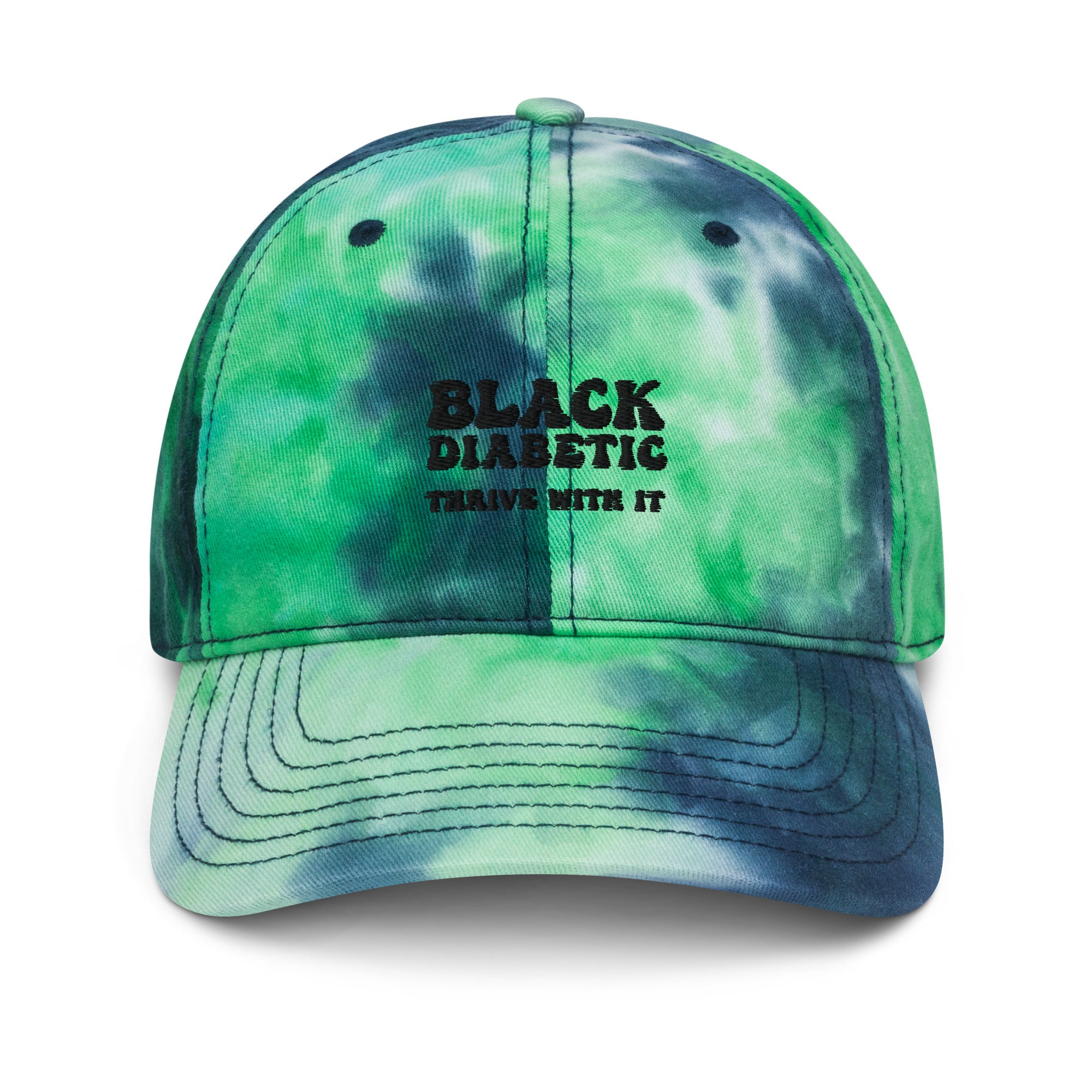 Black Diabetic Hat