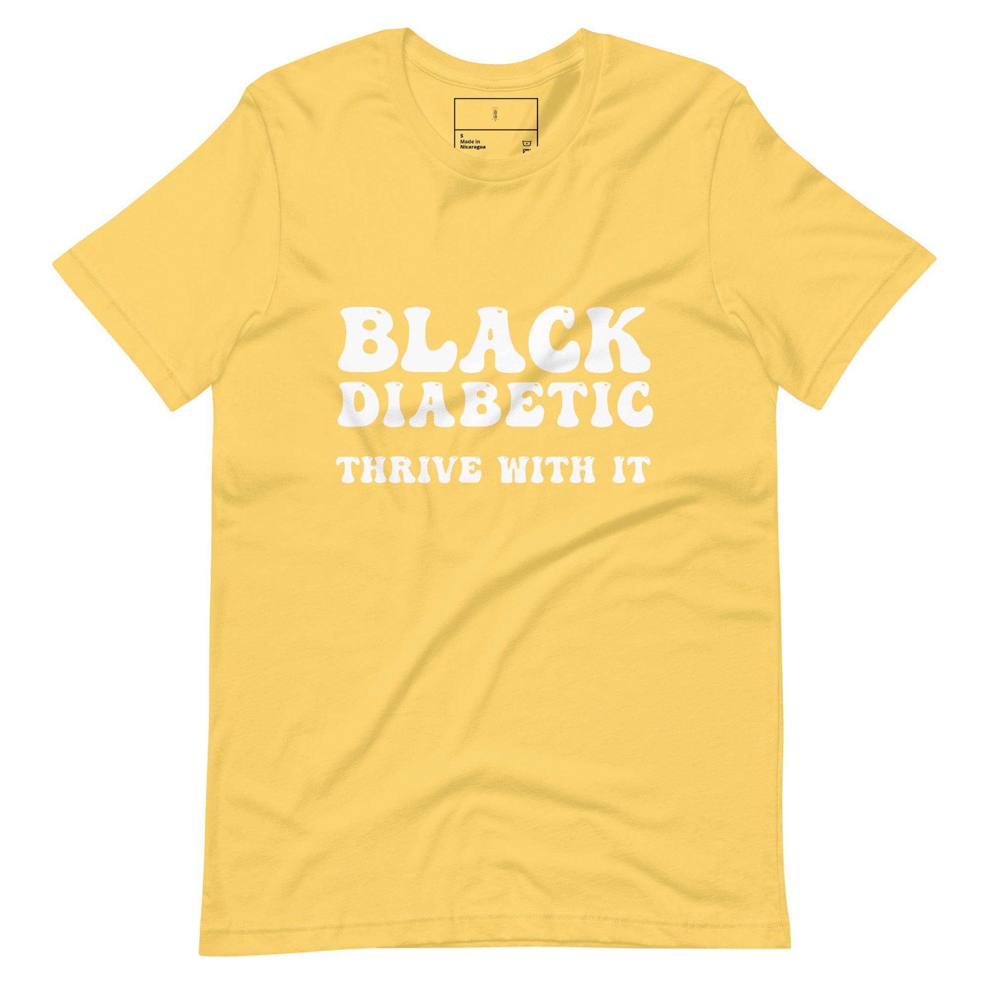Black Diabetic Tee