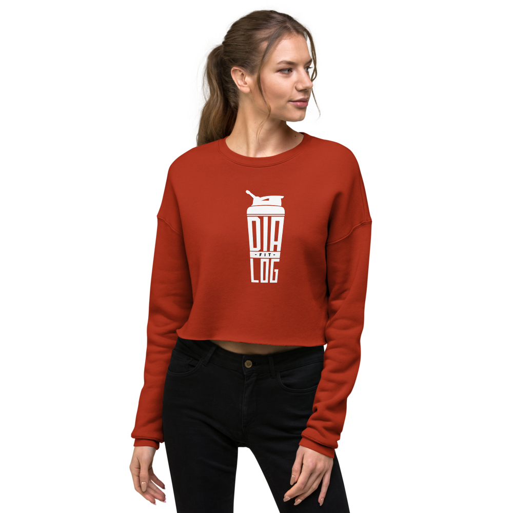 Dia-Log Fit Crop Sweatshirt
