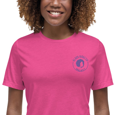 Black Diabetic Women's T-Shirt